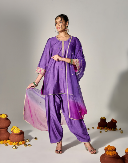 Noorani Dori Aline Salwar Suit set
