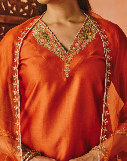 Noorani Short Straight Suit set