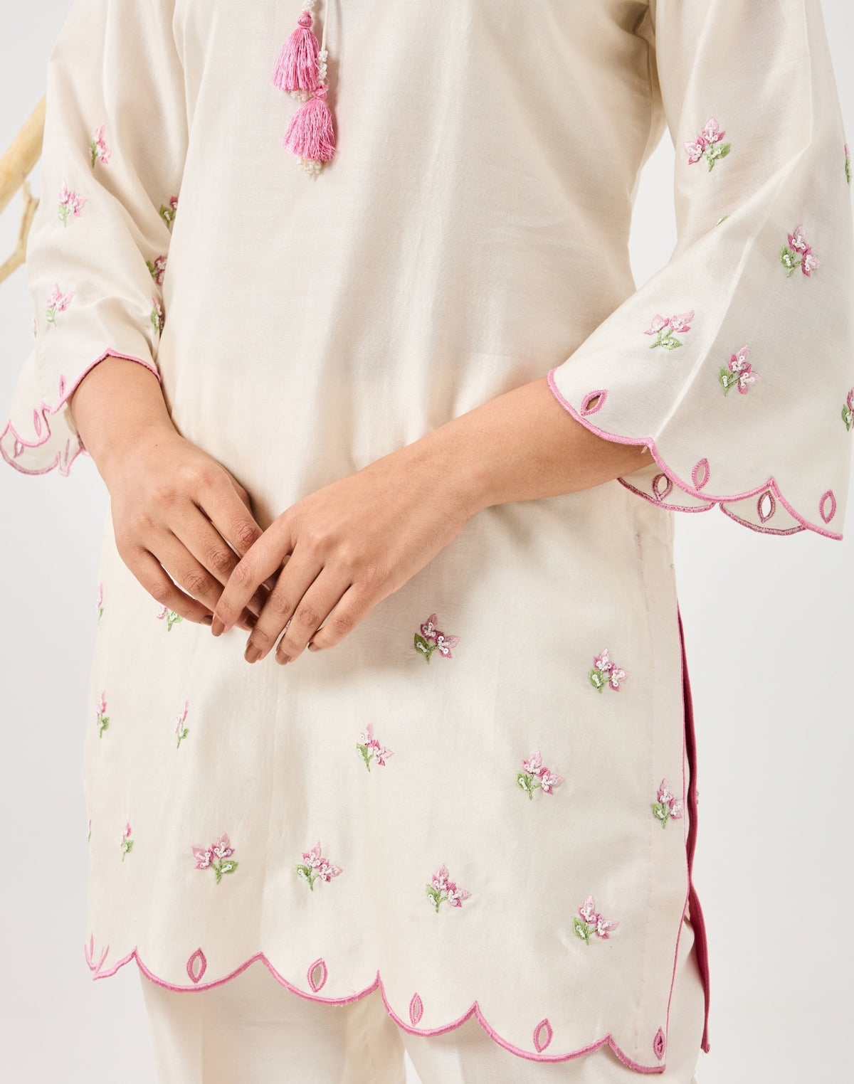 Dilzaah Flower Straight Suit