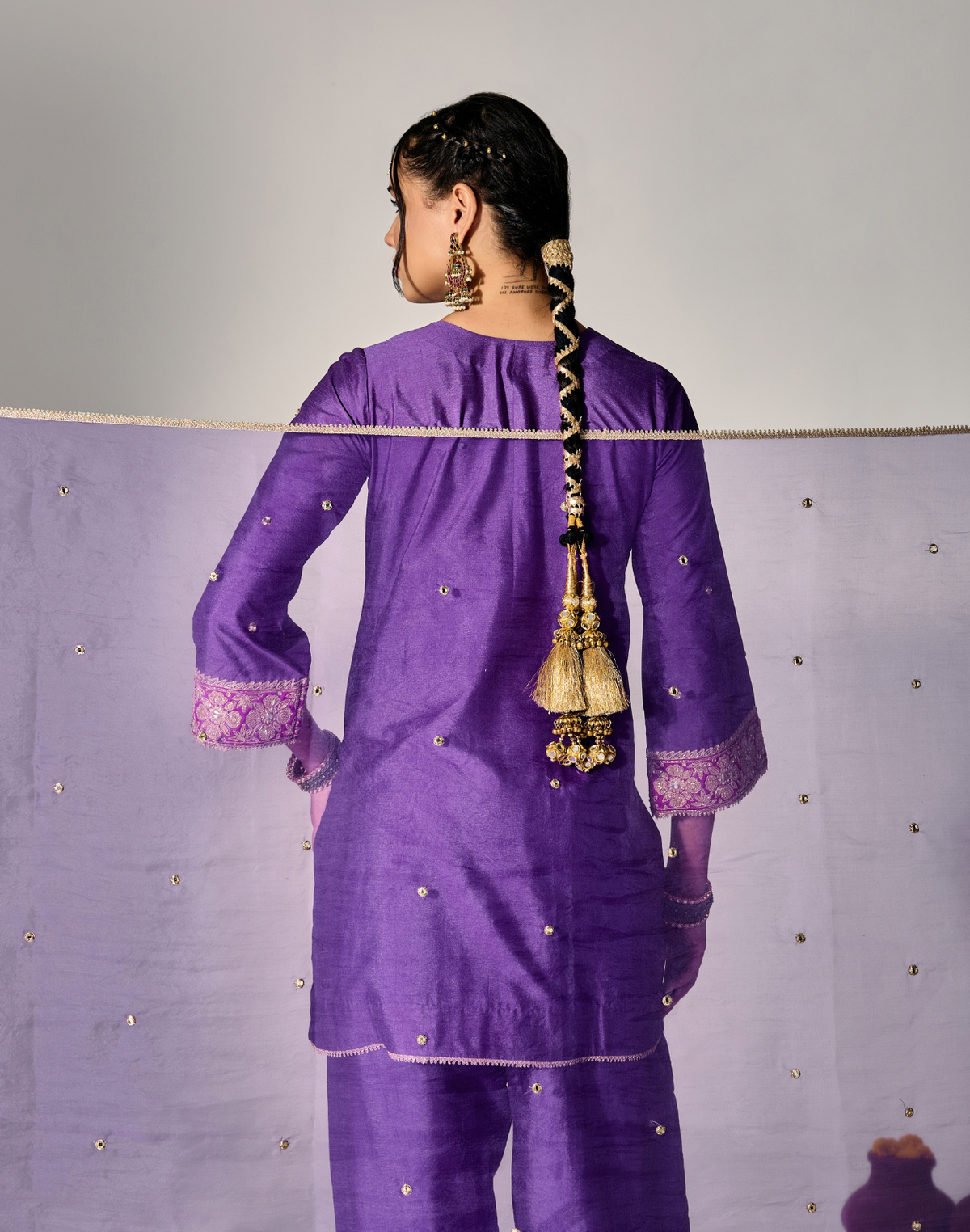Noorani Dori Aline Salwar Suit set