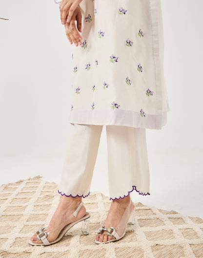 Dilzaah Flower Aline suit