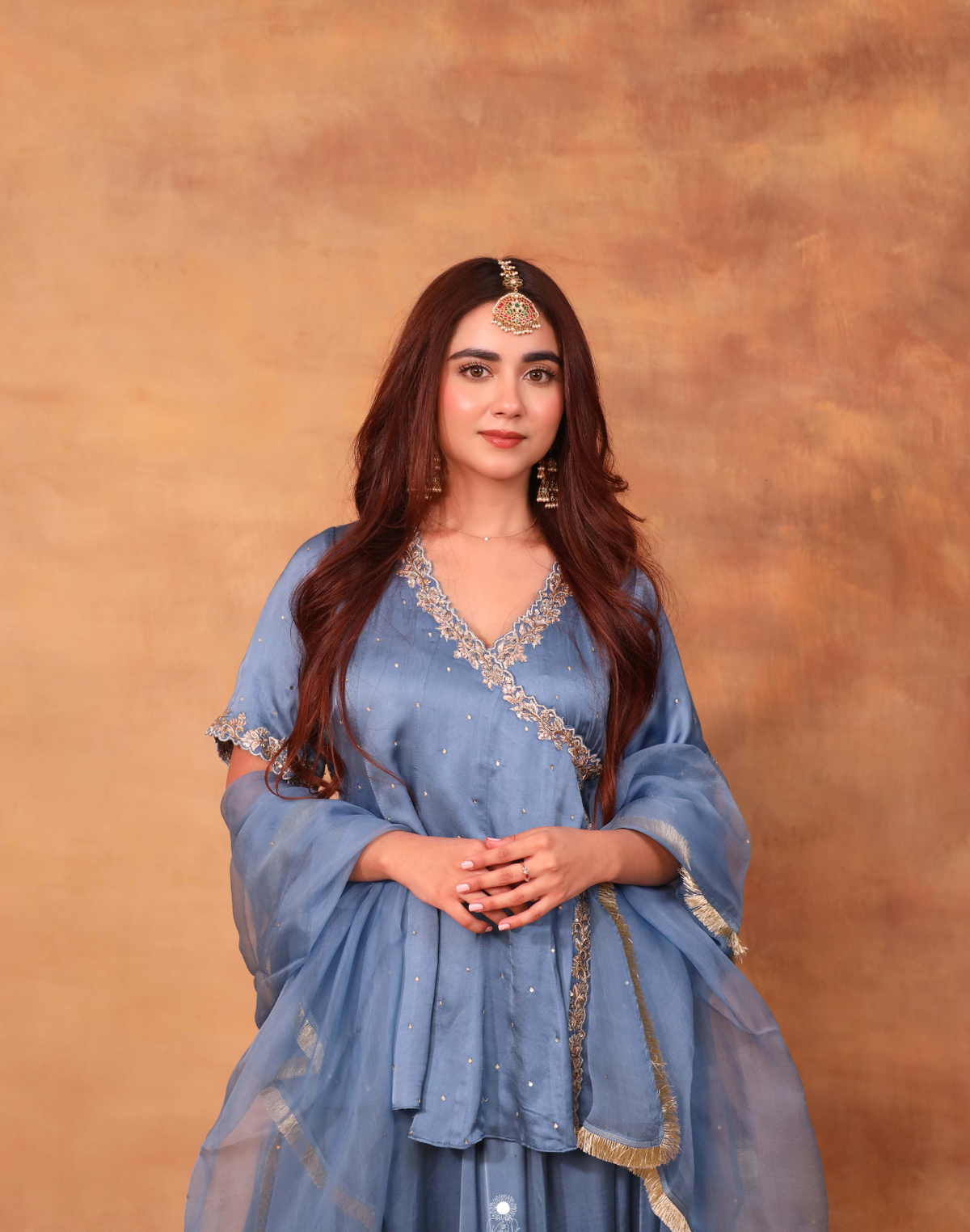 Nooraya Angrakha Lengha Set