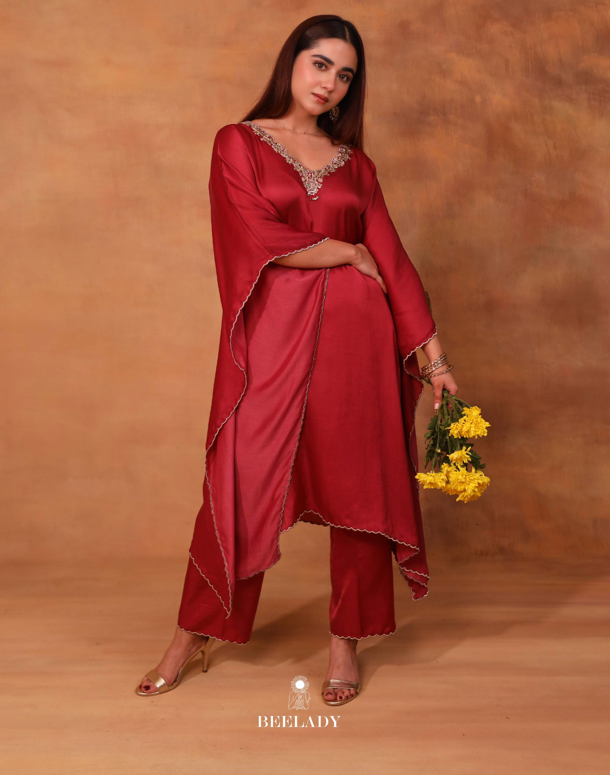 Nooraya Long Kaftan Set
