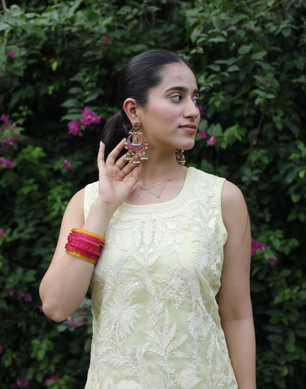Gulzar Cut sleeve set