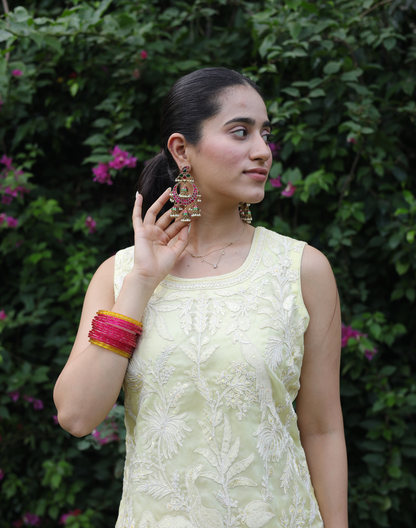Gulzar Cut sleeve set